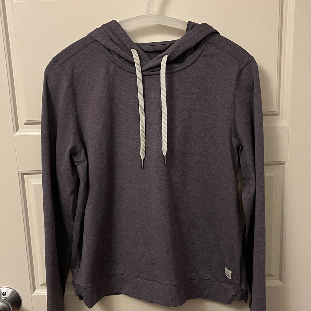Vuori Women's Hoodie with White Drawcords